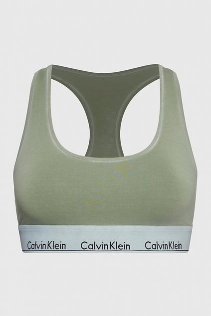 Calvin Klein Modern Cotton Mineral Dye braletka - eco green