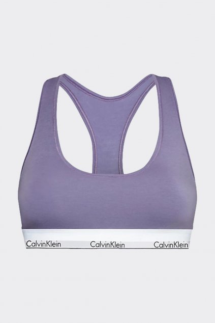 Calvin Klein Modern Cotton braletka - fialková