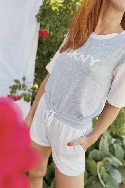 DKNY volnočasový set dámský - šedá, béžová