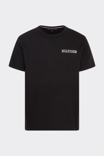 Tommy Hilfiger pánské tričko Monotype - černé