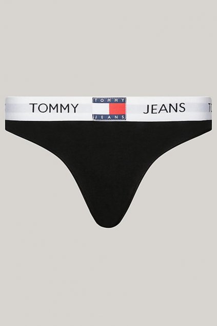 Tommy Jeans tanga  - černá