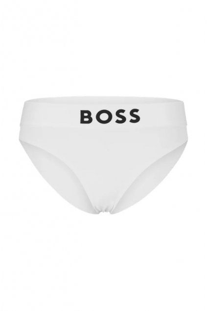 BOSS logo kalhotky - bílá