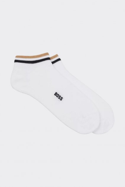 BOSS 2-balení pánských ponožek - bílá