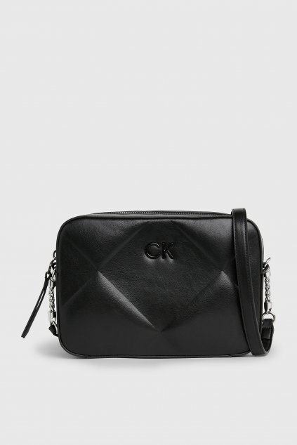 Calvin Klein Quilted kabelka - černá