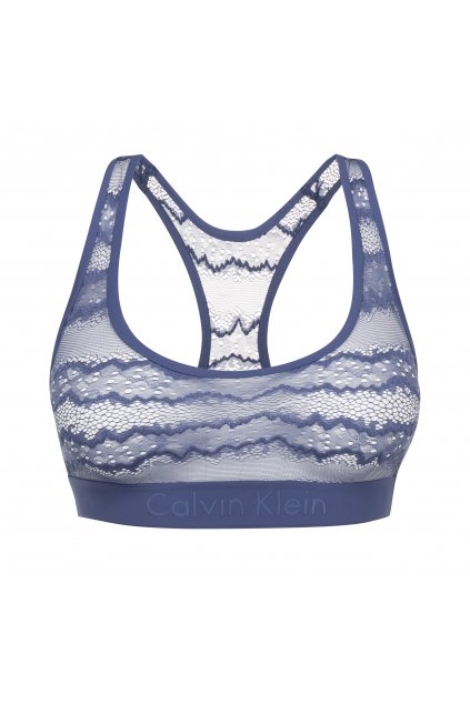 Calvin Klein CK Black Electric Bralette - sky blue