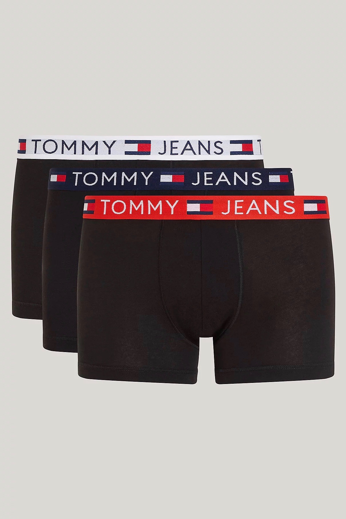 Tommy Hilfiger Tommy Jeans boxerky 3-balení - černá Velikost: XXL