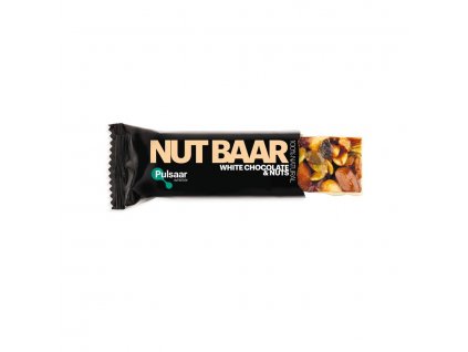 Nut Baar White Chocolate & Almonds (Varianta 40 g)