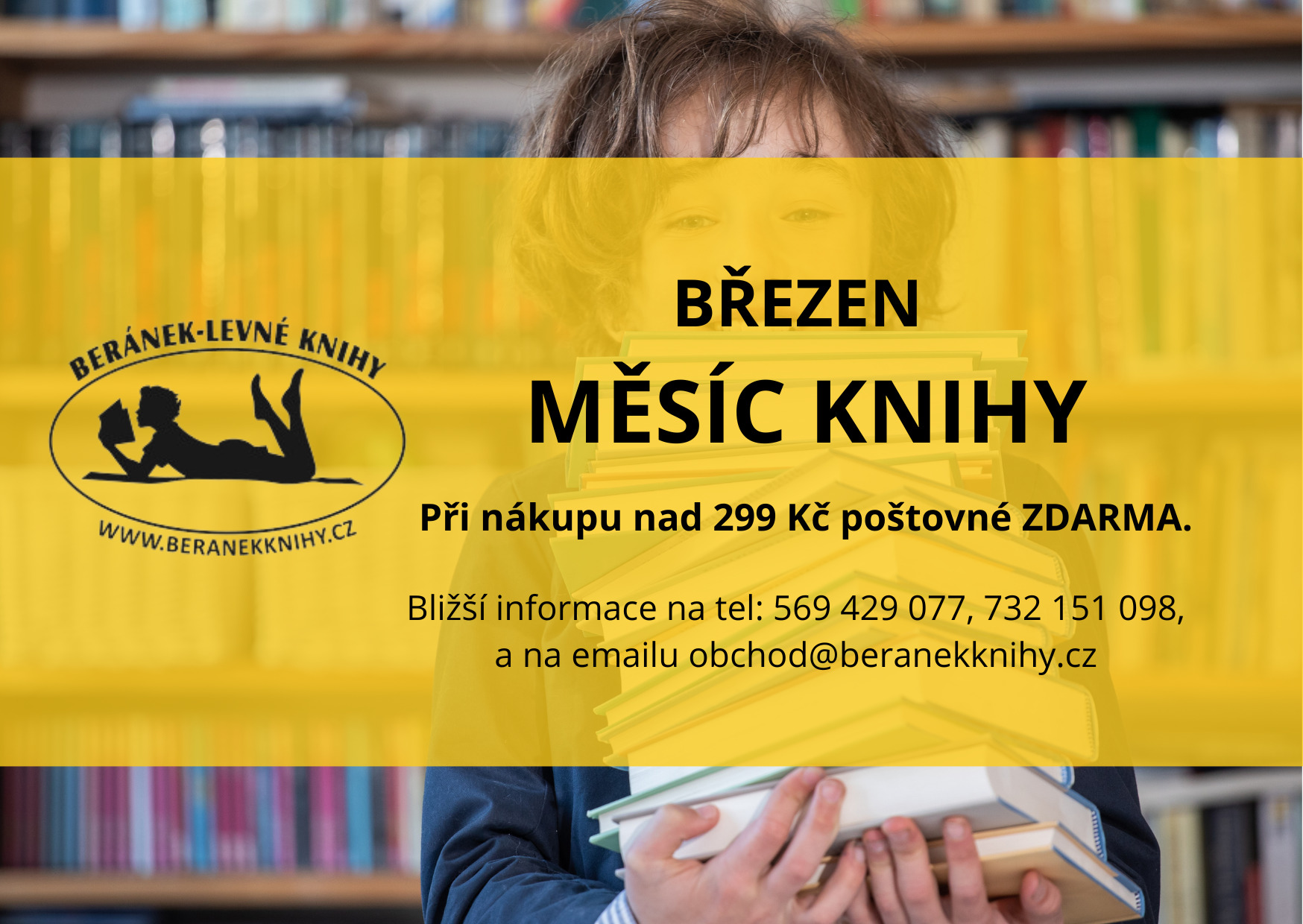 Březen měsíc knihy
