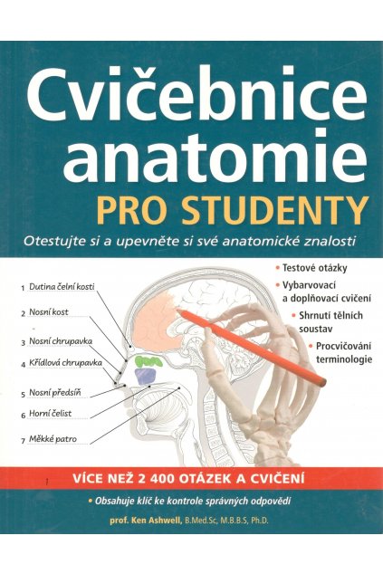 Cvičebnice anatomie pro studenty