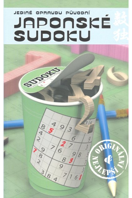 Jediné opravdu původní JAPONSKÉ SUDOKU