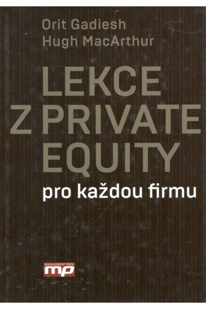 Lekce z Private Equity