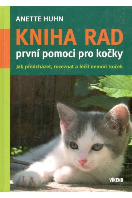 Kniha rad první pomoci pro kočky