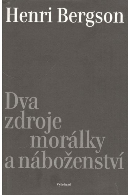 Dva zdroje morálky a náboženství