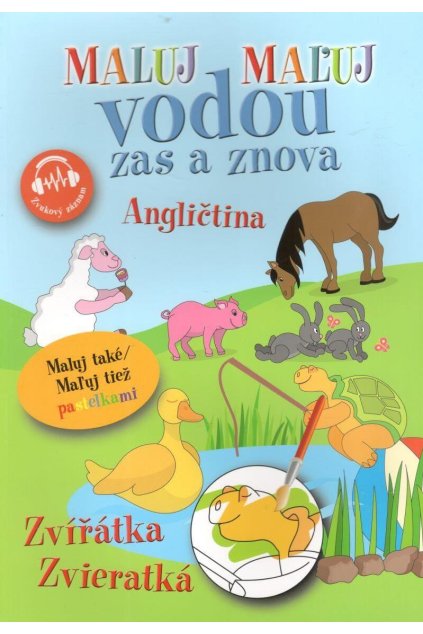 Maluj vodou zvířátka