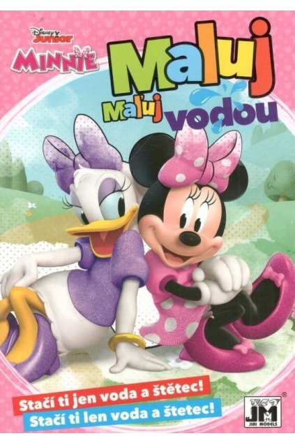Minnie maluj vodou .