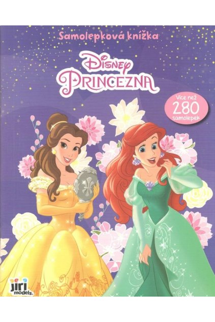 Princezny samolepková knížka