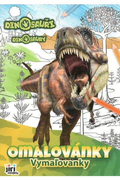 Dinosauři omalovánky