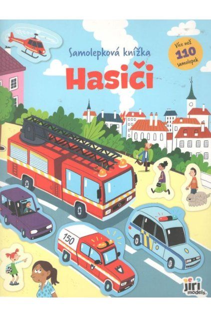 Samolepková knížka hasiči