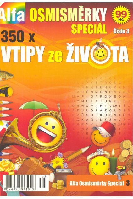 Vtipy ze života - osmisměrky