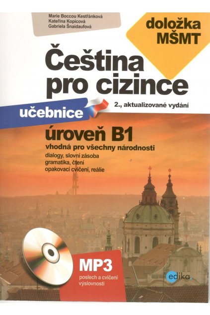 Čeština pro cizince  úroveň B1 učebnice