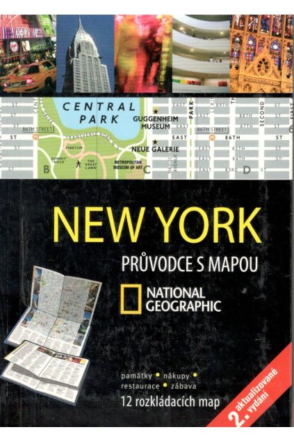 New York průvodce s mapou