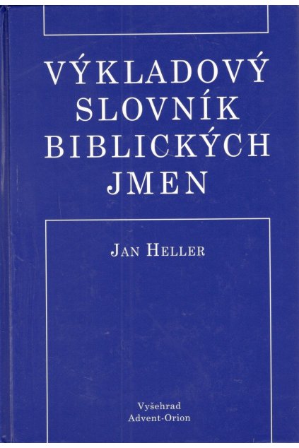 Výkladový slovník biblických jmen