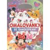 Minnie omalovánky se samolepkami .
