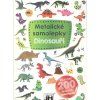 Dinosauři metalické samolepky