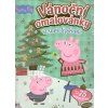 Peppa Pig vánoční omalovánky se samolepkami