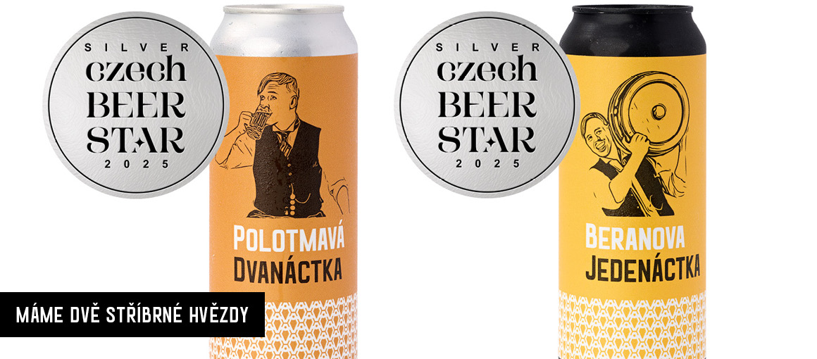 Dvě stříbrné medaile pro Beranův pivovar