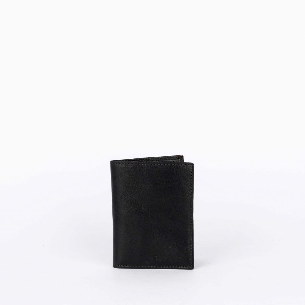 Kožená peňaženka Čierna