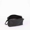 Kožená kozmetická taštička čierna  berber 3