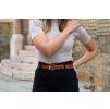 kožený opasok hnedý rif berber 13
