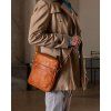 kožená crossbody taška pánska hnedá massa berber 10