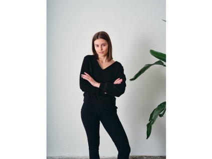 Mikina TWIST - čierna