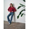 Mikina TWIST - burgundy