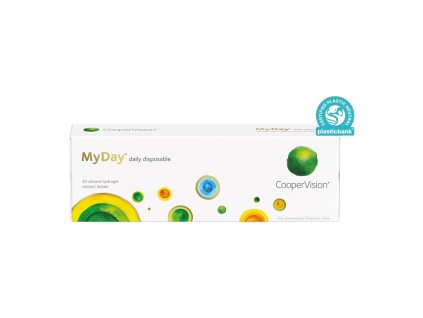 jedňoohniskové CooperVision MyDay (Balenie 90 ks)