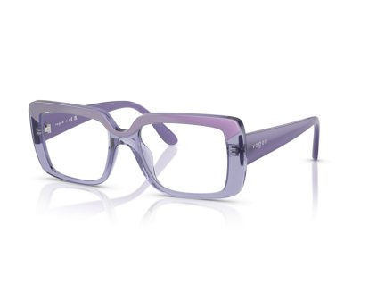 Vogue Eyewear 0VO5636U (Farba 3223 - Predná strana fialová/priehľadná fialová)