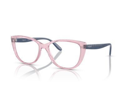 Vogue Eyewear 0VO5485 (Farba 3044 - Transparentná svetlo ružová)