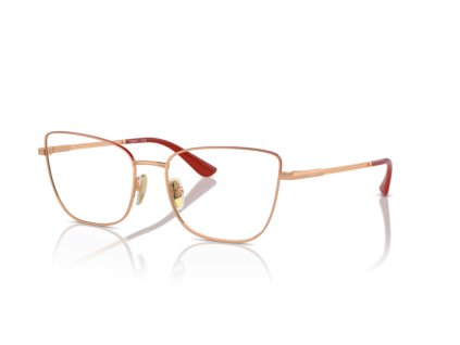 Vogue Eyewear 0VO4307 (Farba 5152 - Ružové zlato/vrchný diel červená)