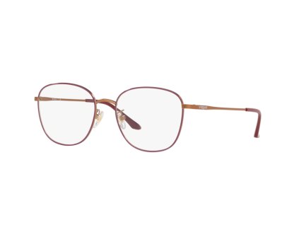 Vogue Eyewear 0VO4124D (Farba 5089 - Predná strana tmavo-červená/matná ružová zlatá)