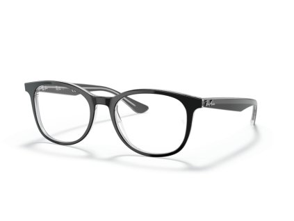 Ray-Ban Optical 0RX5356 (Farba 2034 - Čierna na priehľadnej)