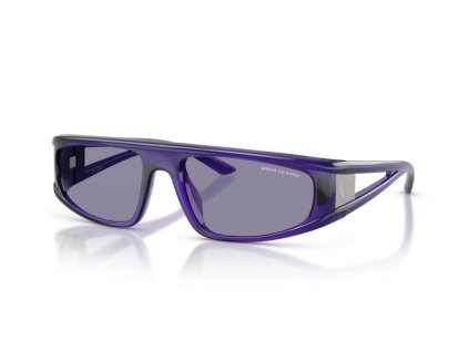 Armani Exchange 0AX4159SU (Farba 8385AK - Lesklá priehľadná fialová)