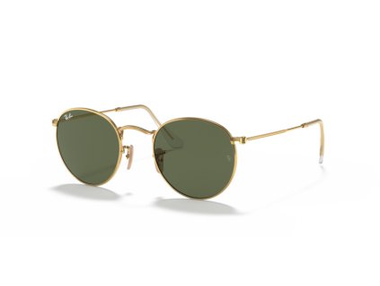 Ray-Ban 0RB3447N - Round metal (Farba 001 - Aristo zlatá)