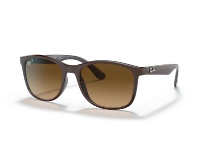Ray-Ban 0RB4374 (Farba 6600M2 - Hnedá na šedej)