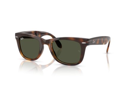 Ray-Ban 0RB4105 - Folding wayfarer (Farba 710/31 - Havana)