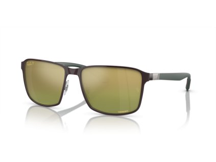 Ray-Ban 0RB3721CH (Farba 188/6O - Hnedá na tmavo šedej)