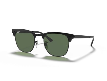 Ray-Ban 0RB3716 - Clubmaster metal (Farba 186/58 - Čierna)