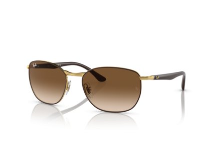 Ray-Ban 0RB3702 (Farba 900951 - Hnedá na zlatej)