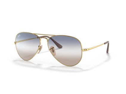 Ray-Ban 0RB3689 - Aviator metal ii (Farba 001/GD - Aristo zlatá)